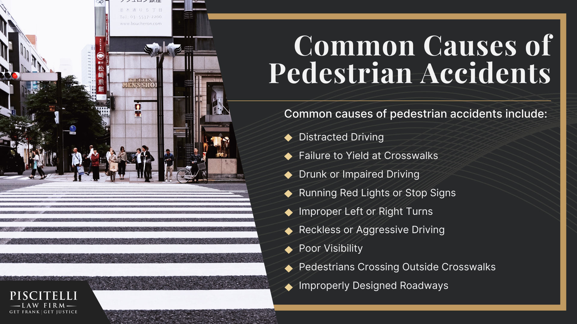Meet Frank Piscitelli_ One of Cleveland's Top Motorcycle Accident Attorneys; What to Do After a Pedestrian Accident in Cleveland, OH; Gathering Evidence for Pedestrian Accident Cases; Damages in a Pedestrian Accident Claim; The Legal Process for a Wrongful Death Lawsuit in Ohio Explained; Common Causes of Pedestrian Accidents