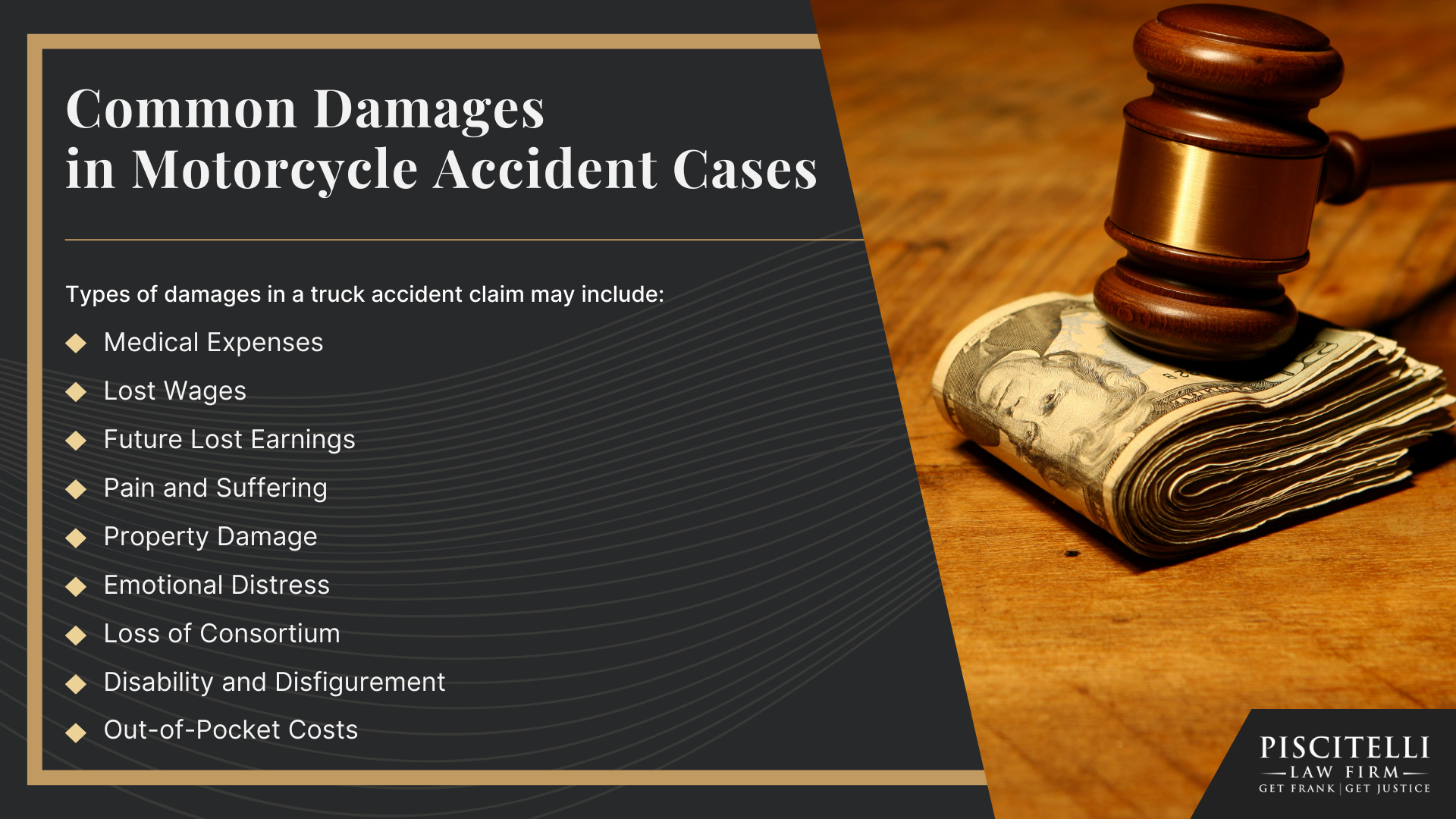 Meet Frank Piscitelli_ One of Cleveland's Top Motorcycle Accident Attorneys; What to Do After a Motorcycle Accident in Cleveland, OH_ Steps to Take; Gathering Evidence for a Motorcycle Accident Claim; Common Damages in Motorcycle Accident Cases