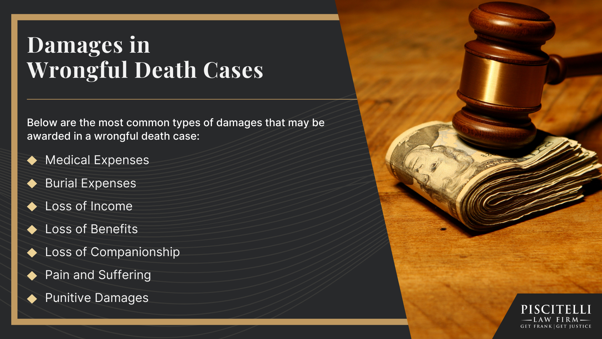 Meet Our Founder and Experienced Wrongful Death Attorney Frank Piscitelli; The Legal Process for a Wrongful Death Lawsuit in Ohio Explained; Who Can File a Wrongful Death Claim in Ohio; Actionable Steps to Take After a Wrongful Death in Ohio; Damages in Wrongful Death Cases