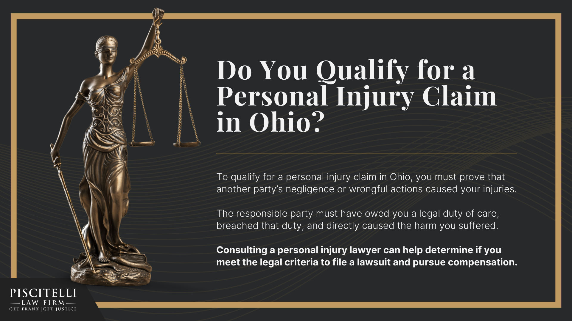 What is the Statute of Limitations for a Personal Injury Lawsuit in Ohio; Why Is the Statute of Limitations Important for Your Personal Injury Claim; How to Protect Your Right to File a Personal Injury Lawsuit in Ohio; Do You Qualify for a Personal Injury Claim in Ohio
