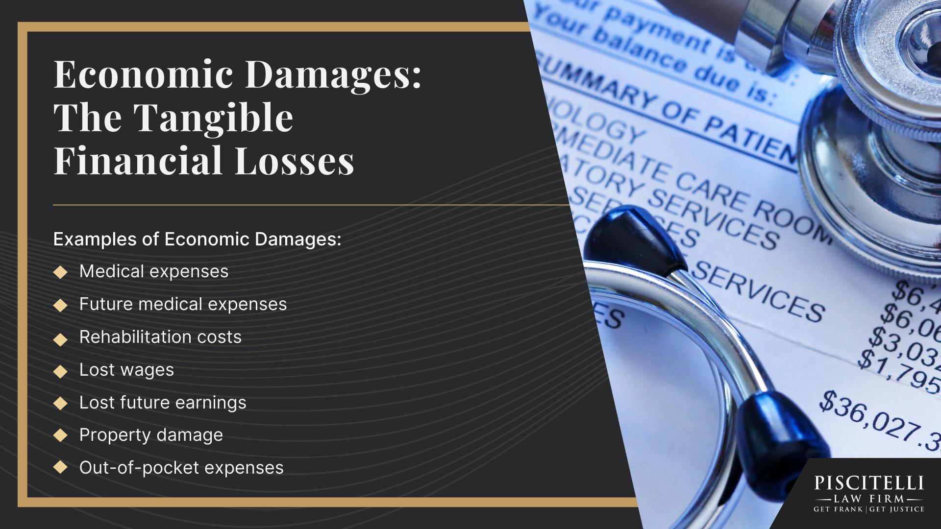 Types of Personal Injury Damages Explained; Economic Damages_ The Tangible Financial Losses