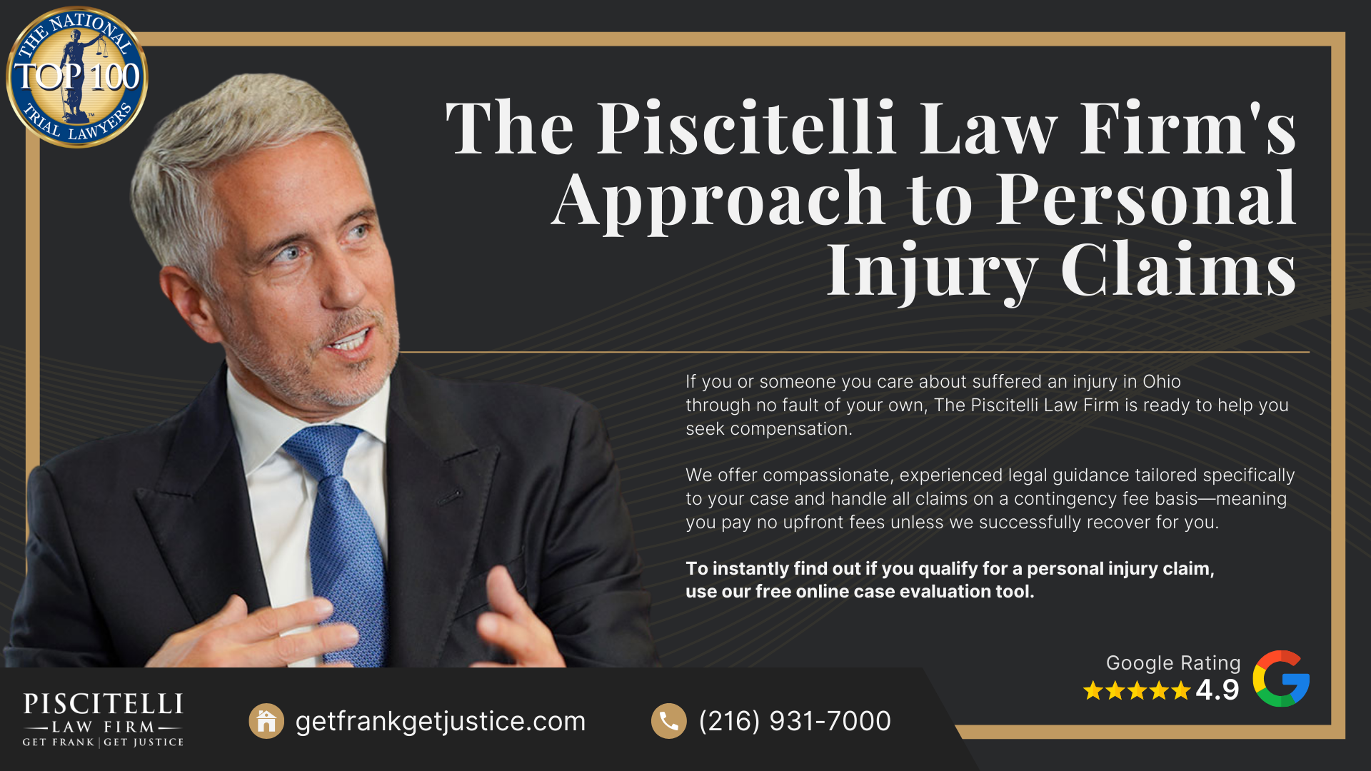 When Should You Hire a Personal Injury Lawyer; The Core Responsibilities of a Personal Injury Lawyer; How a Personal Injury Lawyer Helps Maximize Compensation; The Piscitelli Law Firm's Approach to Personal Injury Claims