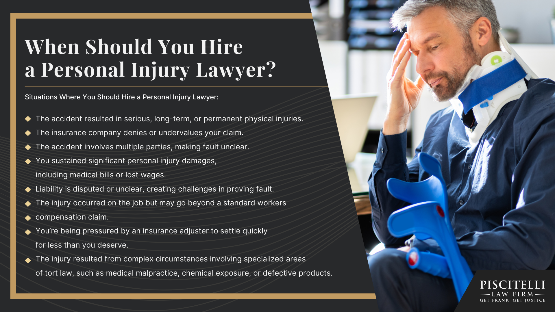 When Should You Hire a Personal Injury Lawyer; When Should You Hire a Personal Injury Lawyer