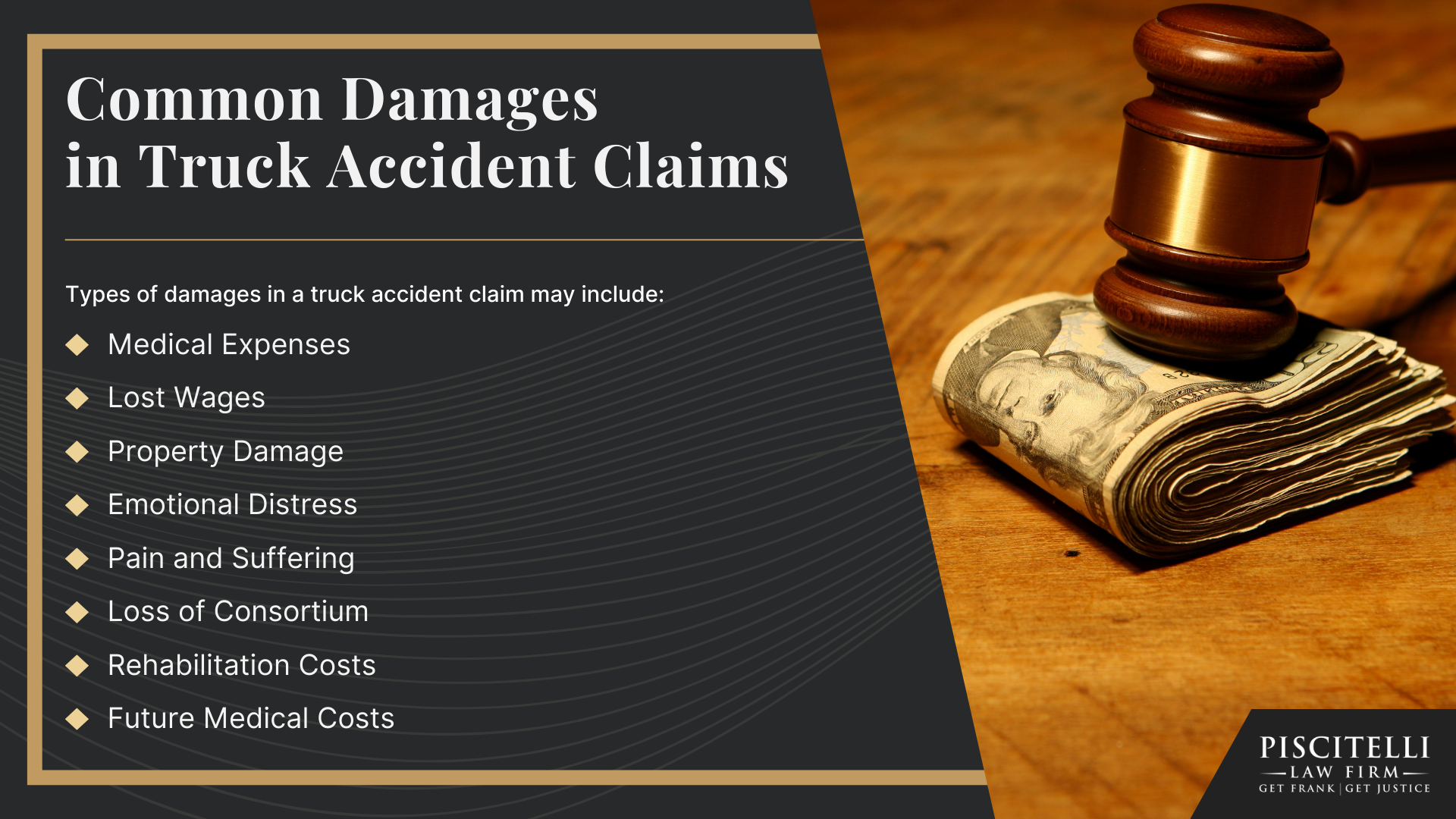 Meet Frank Piscitelli_ One of Cleveland's Top Truck Accident Attorneys; What To Do After a Truck Accident in Mentor, OH; Gather Evidence for Your Truck Accident Claim; Common Truck Accident Injuries; The Legal Process for Truck Accident Cases in Ohio; Common Causes of Truck Accidents; Common Damages in Truck Accident Claims