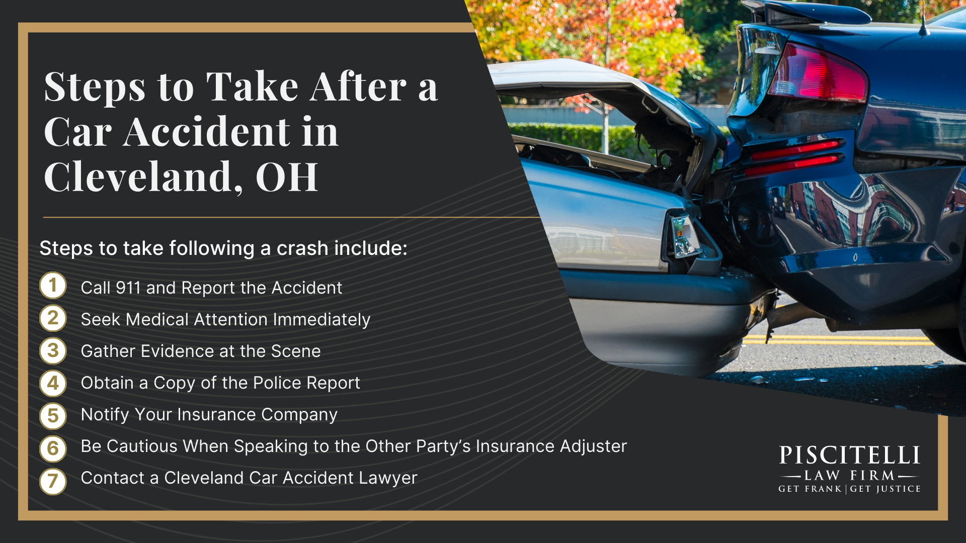 Car Accident Aftermaths Can Be Overwhelming; Steps to Take After a Car Accident in Cleveland, OH