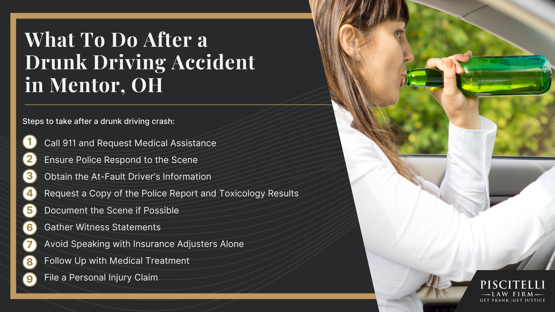Frank Piscitelli_ One of Mentor's Top Drunk Driving Accident Attorneys; What To Do After a Drunk Driving Accident in Mentor, OH