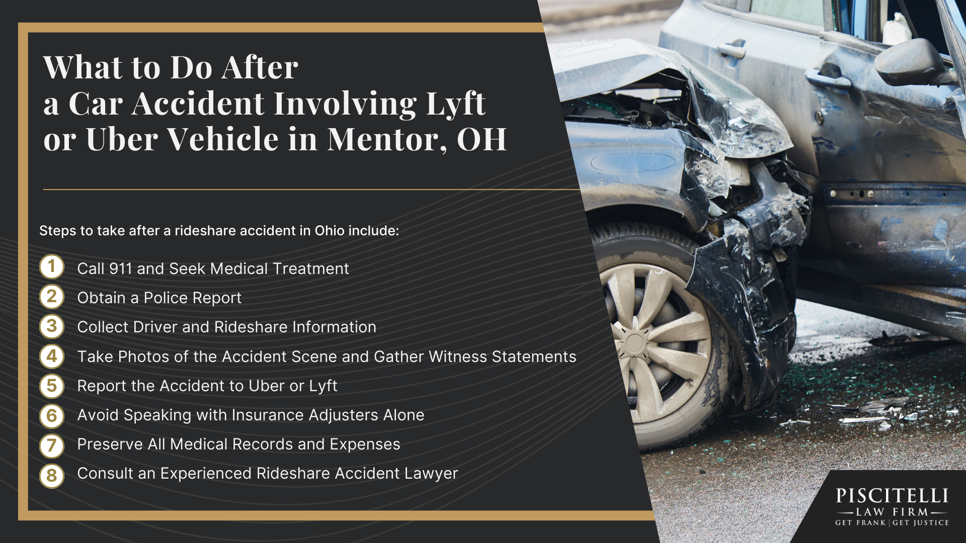 Frank Piscitelli_ One of Mentor's Top Uber & Lyft Accident Attorneys; What to Do After a Car Accident Involving Lyft or Uber Vehicle in Mentor, OH